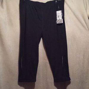 ASICS running 3/4 black tight